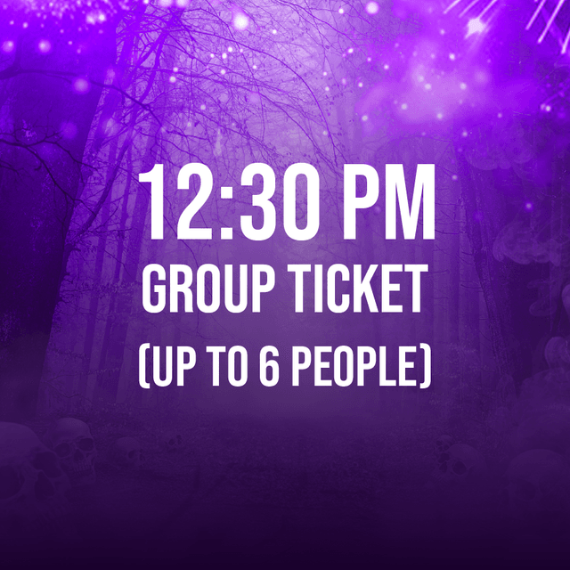 30/10/2024 - 12.30pm | The Addams Family - Halloween Event 2024 Booking for up to 6 people 