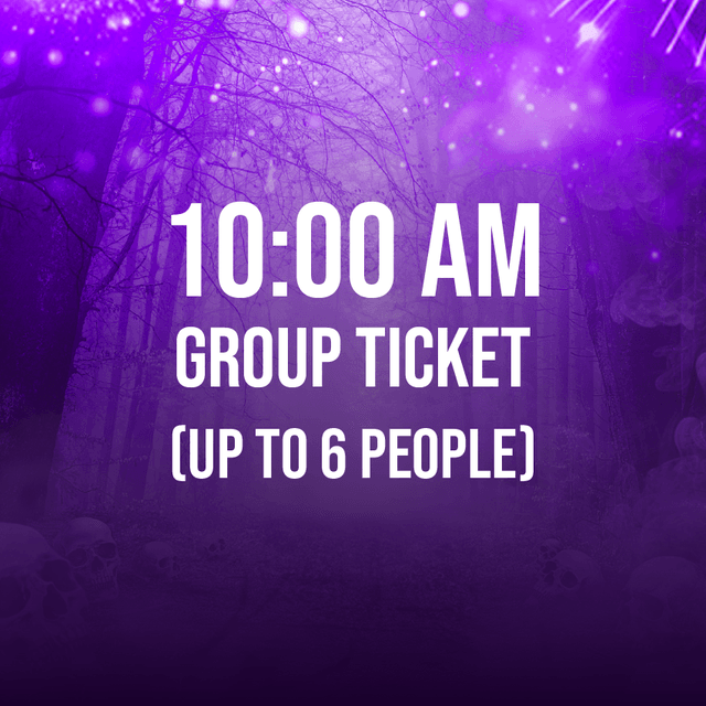 31/10/2024 - 10.00am | The Addams Family - Halloween Event 2024 Booking for up to 6 people 