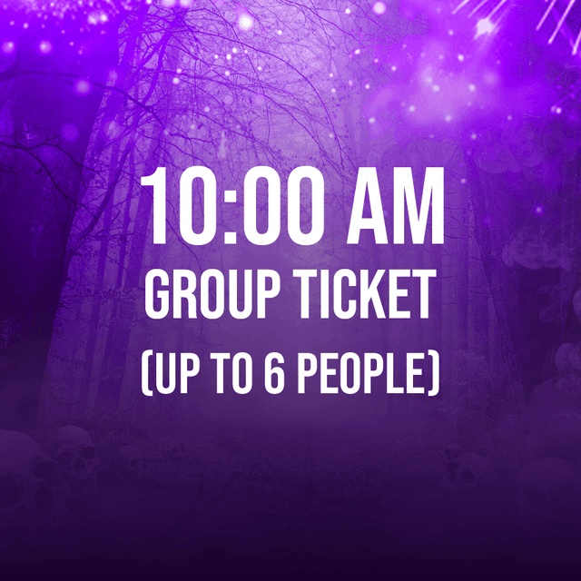 30/10/2024 - 10.00am | The Addams Family - Halloween Event 2024 Booking for up to 6 people 