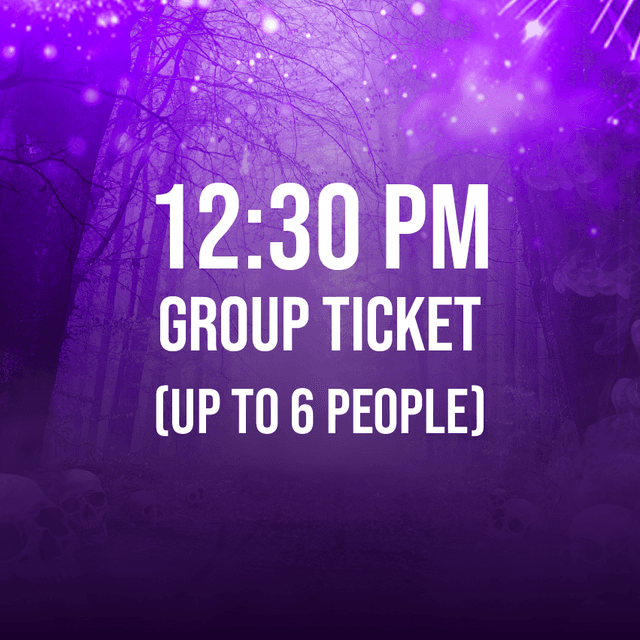 30/10/2024 - 12.30pm | The Addams Family - Halloween Event 2024 Booking for up to 6 people 